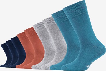 Chaussettes 'Torino' s.Oliver en bleu : devant