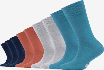 Chaussettes 'Torino' s.Oliver en bleu : devant