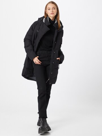 Ragwear Winter Coat 'Pavla' in Black