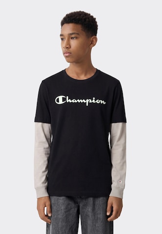 Champion Shirt in Black: front