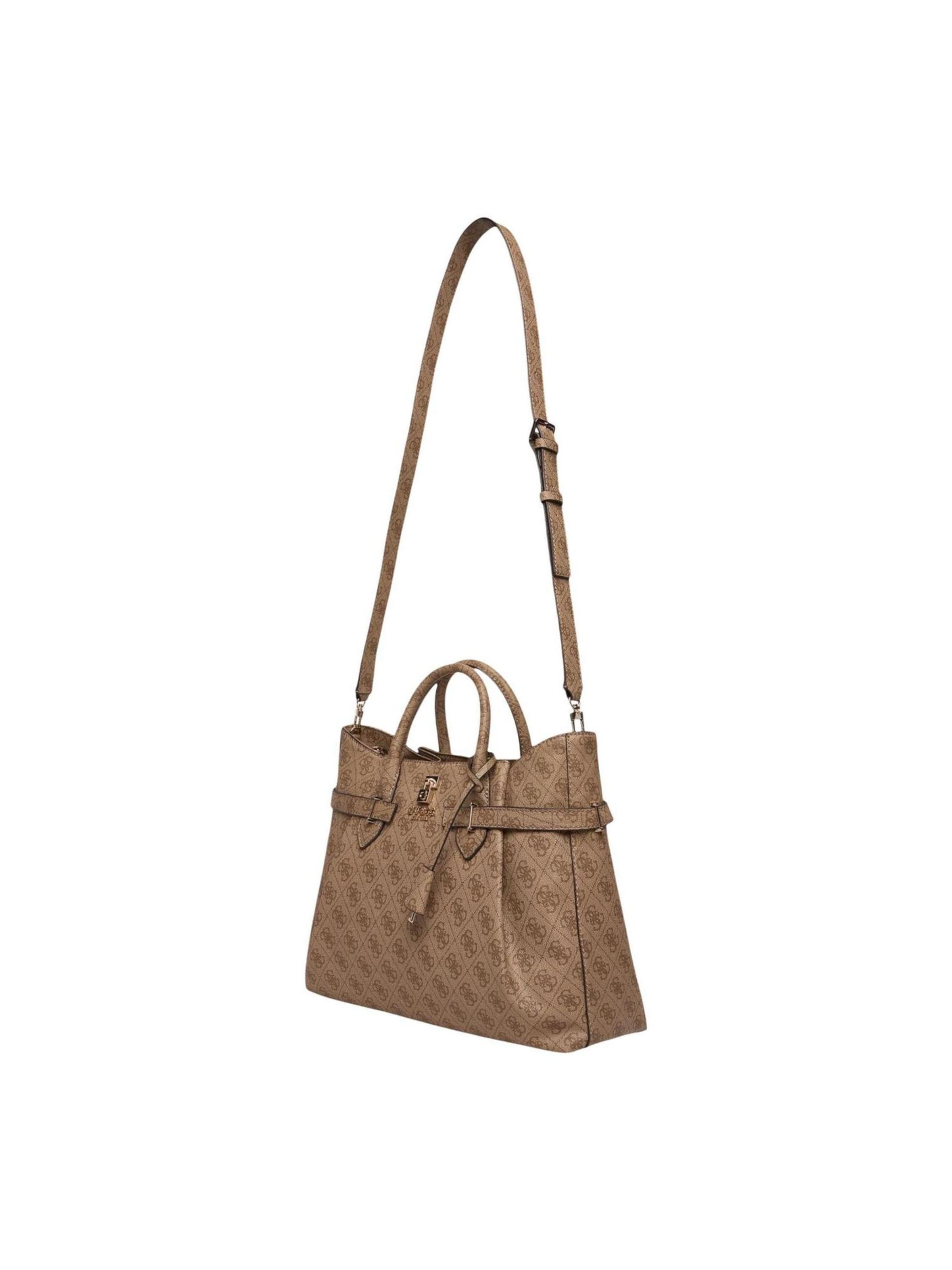 GUESS - Bolso de hombro 'YESBA GIRLFRIEND SATCHEL HWSG78 33070' en beige