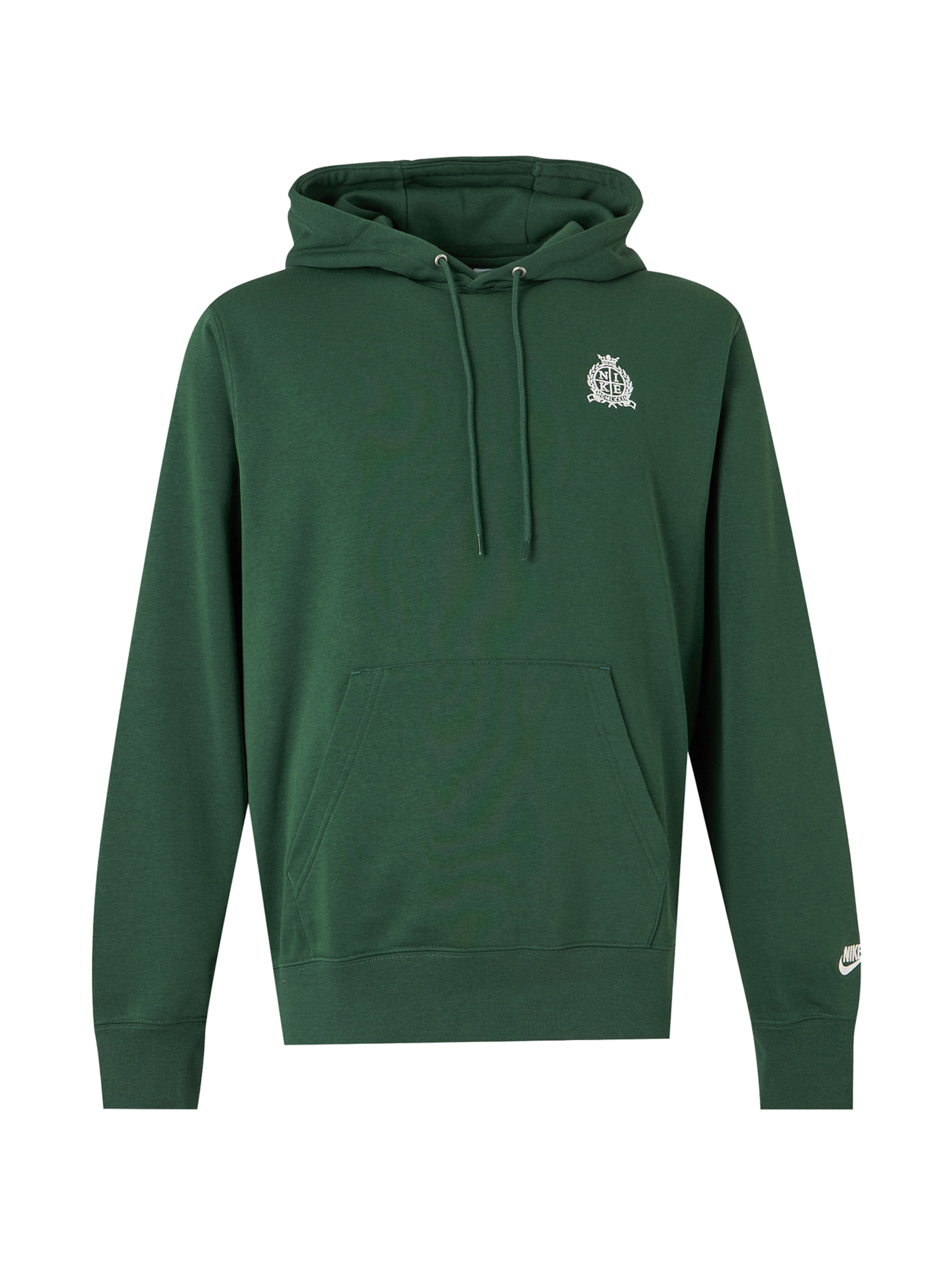 Nike Sportswear Sweatshirt 'Club' em XS em verde escuro / branco, Vista do artigo