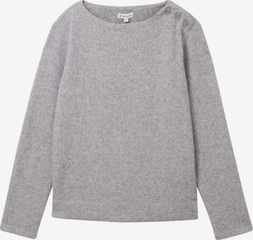 TOM TAILOR Sweater in Grey: front