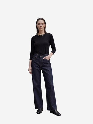 My fashion - Perna larga Calças de ganga em azul