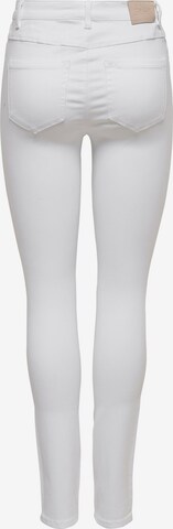 Skinny Jean 'ROYAL' Only Petite en blanc