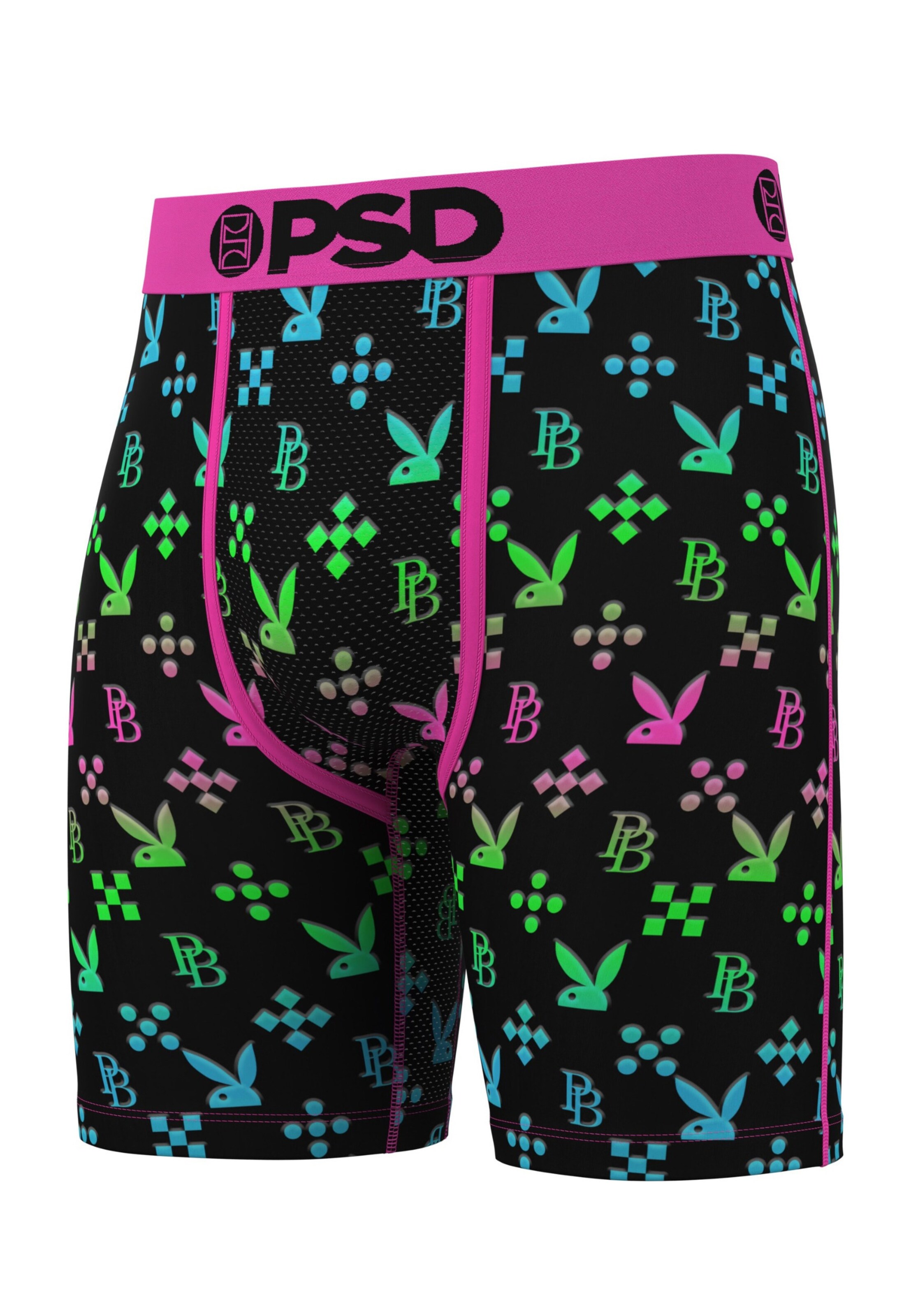 PSD Boxer shorts 'Pleyboy Emblem' in Black