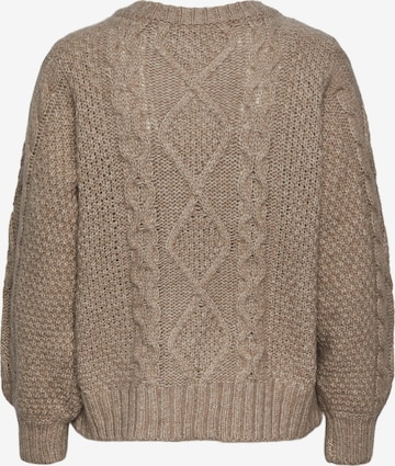 Y.A.S Knit cardigan in Brown