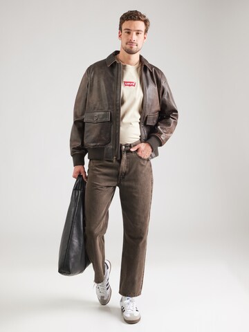 LEVI'S ® Loosefit Jeans '565' in Bruin