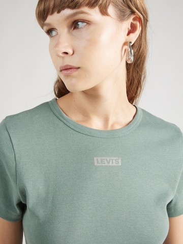 LEVI'S ®Majica 'Graphic Rickie Tee' - zelena boja