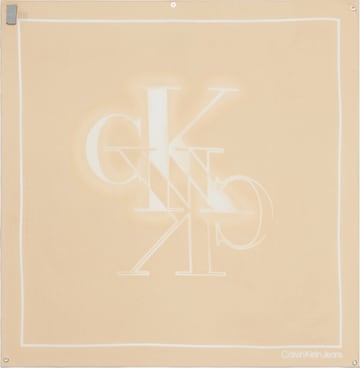 Calvin Klein Jeans Doek in Beige: voorkant