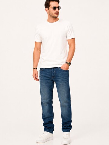JACK & JONES Tapered Jeans in Blue
