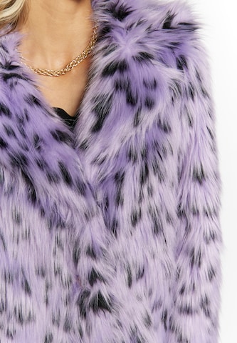 purpurinė faina Žieminis paltas