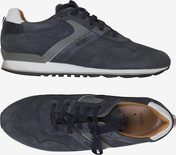 BOSS Black Sneaker 44 in Blau: Vorderseite