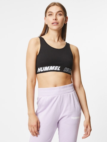 Hummel Sporttop 'Maja' in Zwart: voorkant