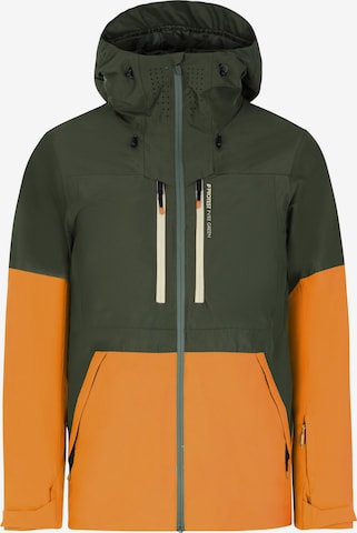 PROTEST Sportjacke 'PRTZoot' in Gelb: Vorderseite