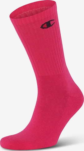 Champion Authentic Athletic Apparel Socks in Red