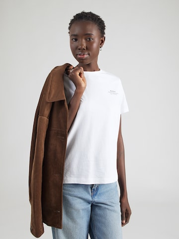 GANT Μπλουζάκι σε λευκό: μπροστά