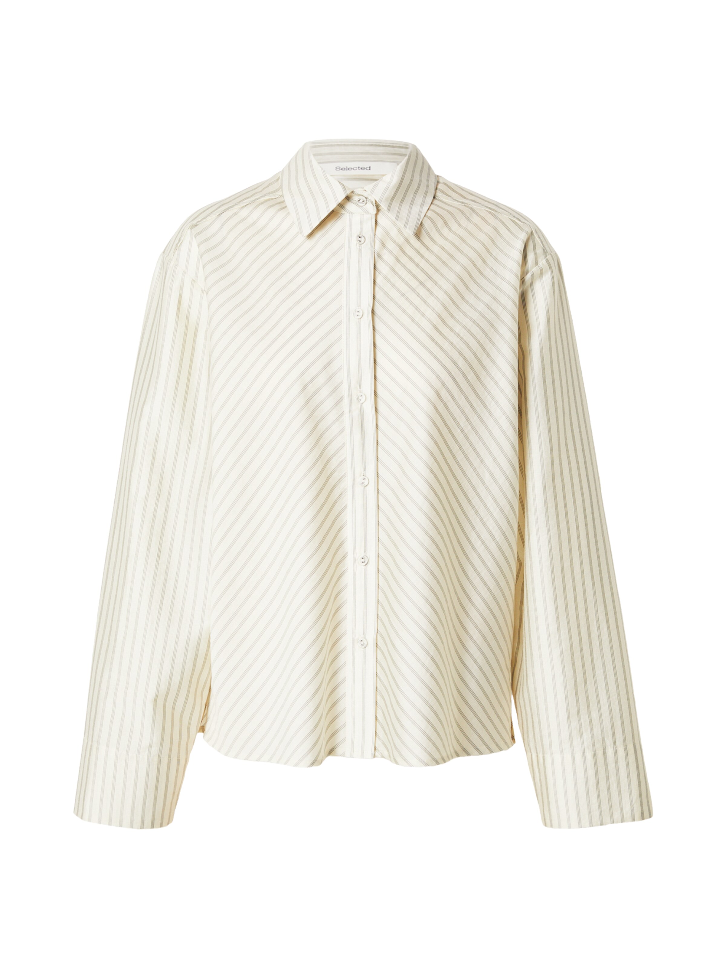 SELECTED Bluse 'SLWCONNIE' i beige: forside