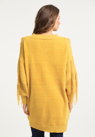 IZIA Oversized Sweater in Yellow