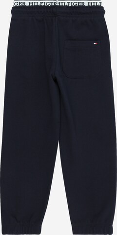 Tapered Pantaloni di TOMMY HILFIGER in blu