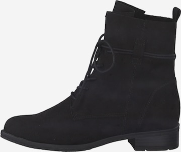 MARCO TOZZI Lace-Up Ankle Boots in Black