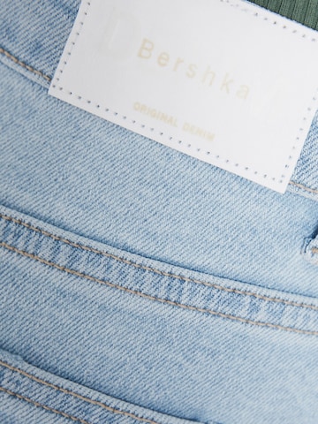 Bershka Slimfit Jeansy w kolorze niebieski