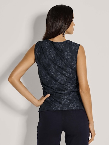 Haut MADELEINE en bleu