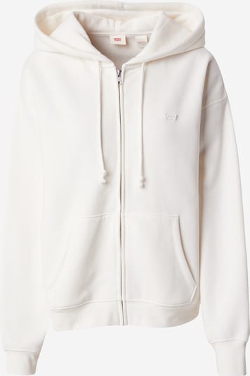 Džemperis 'Everyday Zip Hoodie' iš LEVI'S ®, spalva – balta, Prekių apžvalga