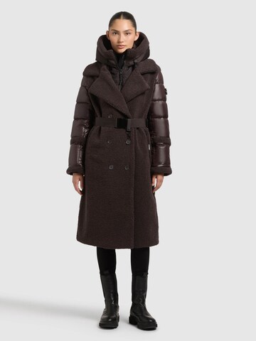 khujo Přechodný kabát 'Kalmia' – hnědá