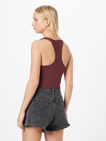 LEVI'S ® Top 'Graphic Racer Half Tank' in Rot