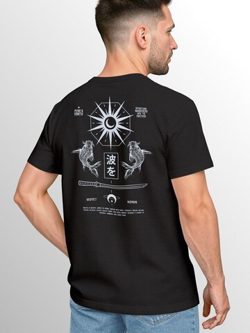 Neverless Shirt 'Spiritual Awareness' in Black