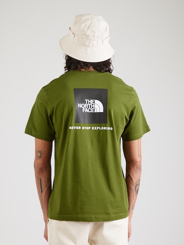 THE NORTH FACE T-Shirt 'REDBOX' in Grün: Vorderseite