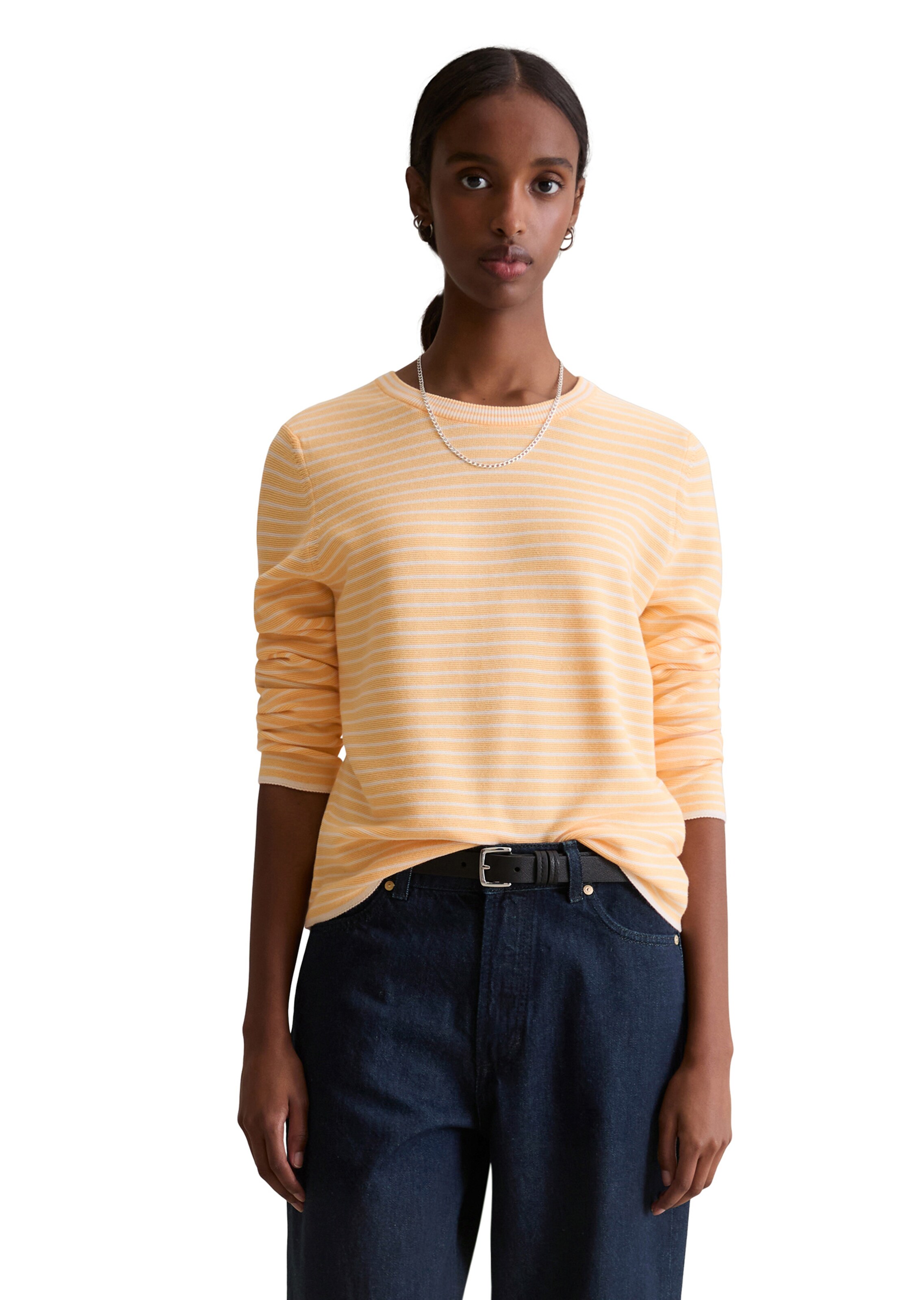 Marc O'Polo DENIM Trui in Oranje: voorkant