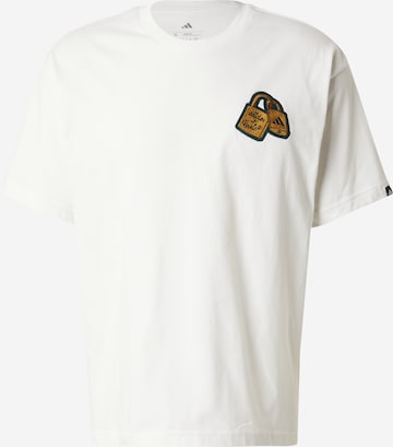 balta ADIDAS SPORTSWEAR Sportiniai marškinėliai 'PONT LOCK': priekis