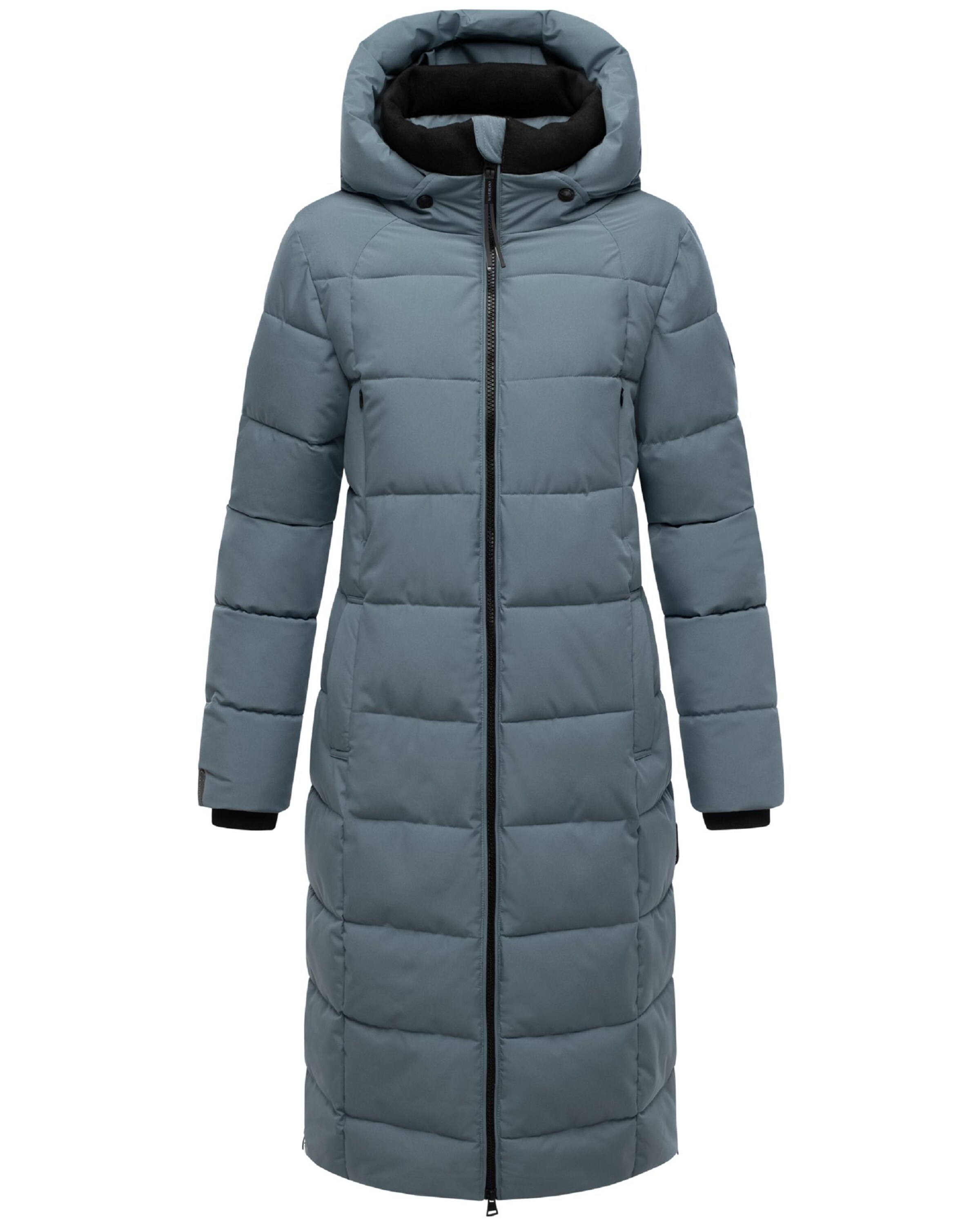 MARIKOO Zimný kabát 'Lanitaa XVI' - Modrá: predná strana