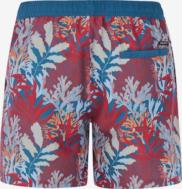 PROTEST Badeshorts 'PRTEton' in Rot: Vorderseite