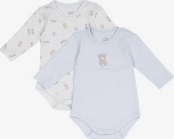 Chicco Бебешки гащеризони/боди в синьо: отпред