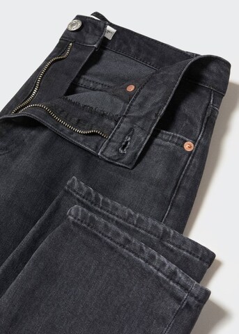 MANGO Slimfit Jeans 'claudia' in Zwart