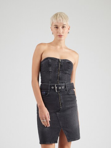 KARL LAGERFELD JEANSHaljina - siva boja: prednji dio