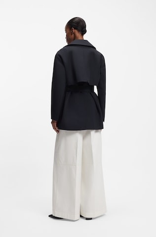 BOSS Between-Seasons Coat 'Cromas' in Blue