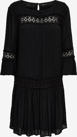 Robe 'Tyra' ONLY en noir : devant