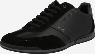 BOSS Casual Sportovní šněrovací boty 'Saturn' - kámen / černá, Produkt