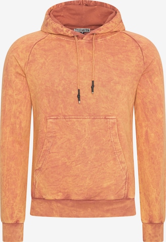 Rusty Neal Sweatshirt in Oranje: voorkant