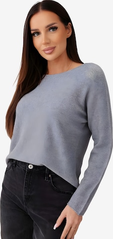 Lumera Pullover 'Vivace' in Grau: Vorderseite