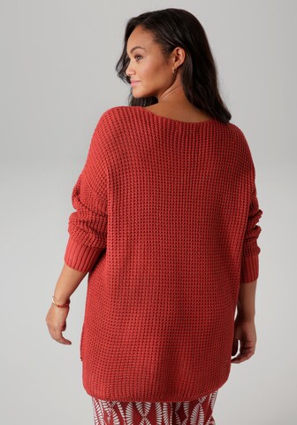 Aniston Sweater in Red