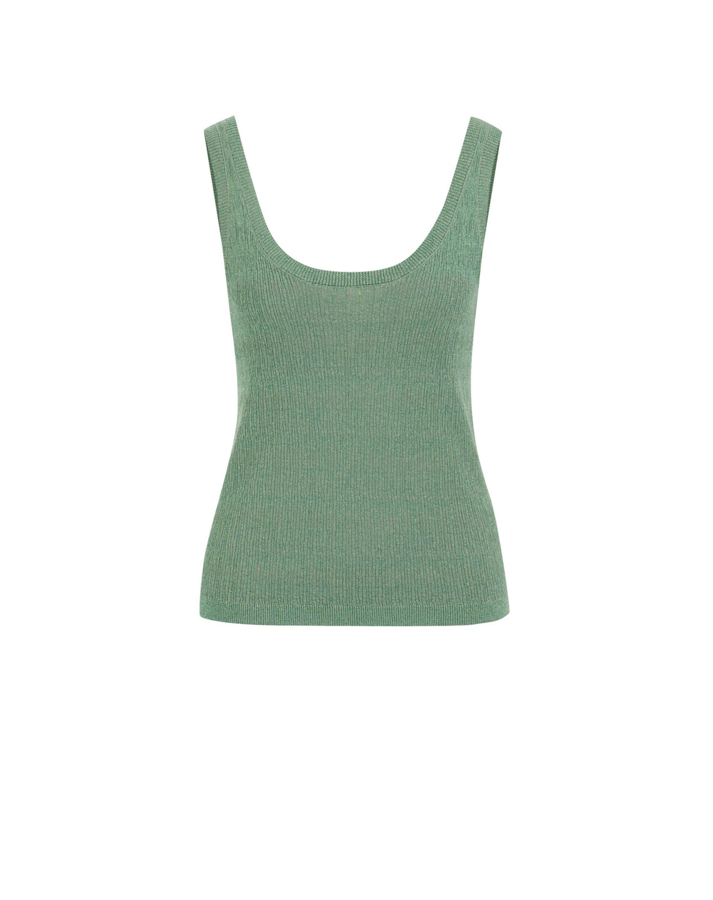 zaļš WE Fashion Adīts topiņš: no priekšpuses