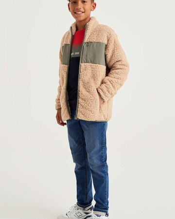 WE Fashion - Chaqueta polar en beige
