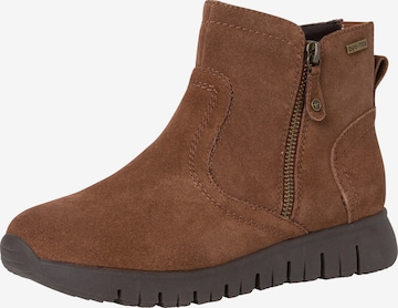 TAMARIS Ankle Boots in Brown: front