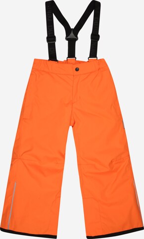 Regular Pantalon fonctionnel 'Proxima' Reima en orange : devant