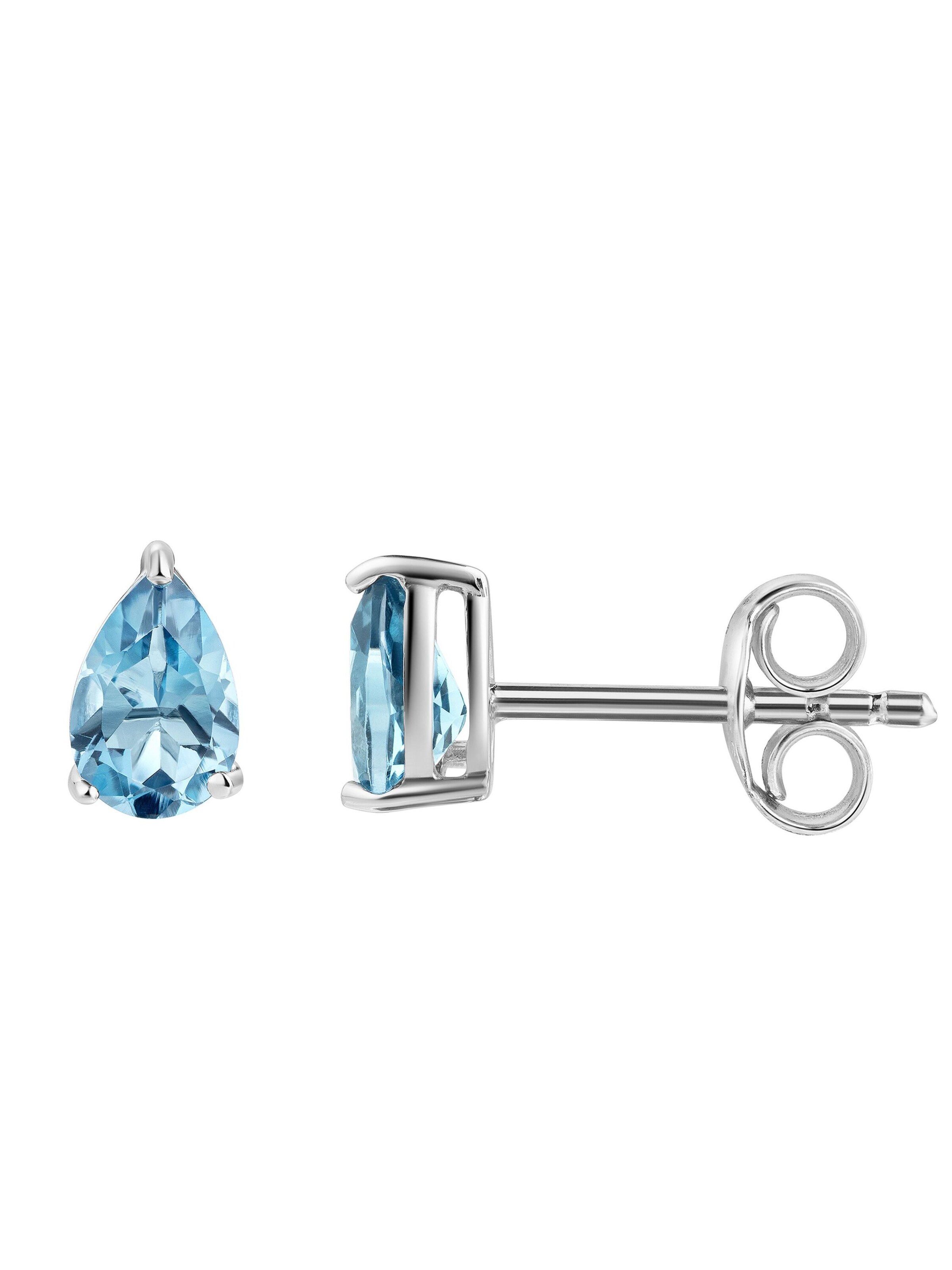 Boucles d'oreilles Zeeme en argent : devant